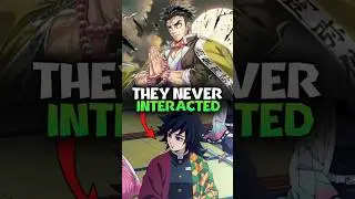 These Demon Slayer Characters Never Interacted in Series! Demon Slayer #shorts