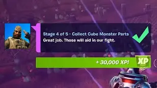 Stage 4 of 5 - Collect Cube Monster Parts