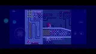 Knuckles in Sonic 1 100% Walkthrough Part 6 - Scrap Brain Zone [480p]