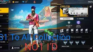 Free Fire I'd Sale | Today I'd Sale | Hip Hop I'd Sale | All Elight pass I'd Sale #freefire