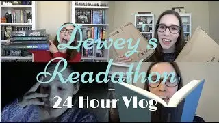 I Read for 24 Hours! | Dewey's Readathon Vlog