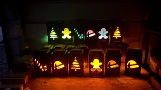 Wooden Christmas Lantern Build