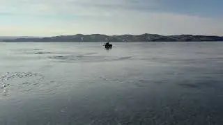 Deploying the ultimate scout rig #icefishing #icefishingnation 