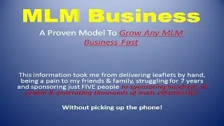 How To Grow An MLM Business Fast