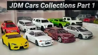 Japanese (JDM Cars) Diecast Model Cars Collections PART - 1 (Toyota, Nissan, Suzuki, Honda)