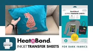 HeatnBond EZ Print Inkjet Transfer Sheets for Dark Fabrics