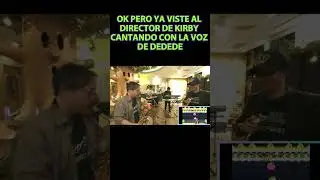 El director de Kirby Shinya Kumazaki cantando en el concierto de 30 aniversario
