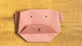 Origami || Bear face