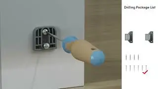 Retractable Baby Gate Installation Instructions - Punch Method
