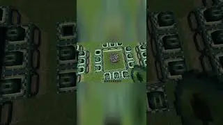 Minecraft Ender Portal destroys blocks #minecraft #minecraftbuilding #gaming #minecraftpe