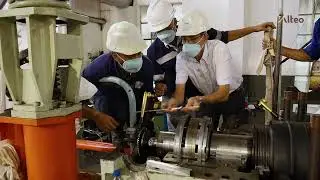 Maintenance de la turbine &agrave; AEL