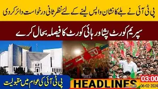 PTI Files Review Petition to Reclaim Bat Symbol | Election 2024 | Election Campaign | Headlines
