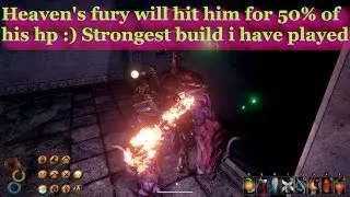 Outward Endgame build Tsar 1 handed mace and Chimera pistol - fun build with insane damage ~ 200