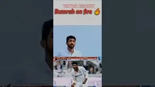 bumrah fire #crickei  👑👑