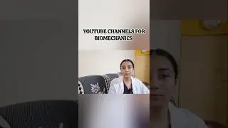 Best youtube channels for Biomechanics ⚙️📐 |Bpt| notes