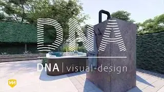 ARCHVIZ | Landscape architecture | Animation beautiful garden commissioned by No&euml;l van Mierlo