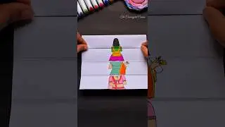 Women's Day Special Craft Ideas ❤️ | Folding Paper Craft Ideas #diy #art #womensday #shorts #women