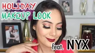 ONE BRAND HOLIDAY MAKEUP GLAM feat. NYX | oeuvretrends