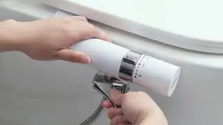 Veken Ultra-Slim Bidet, Non-Electric Fresh Water Sprayer& Adjustable Water Pressure Bidet for Toilet