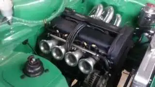Ford Escort Mk2 with 2lt ITB Zetec twin cam engine.