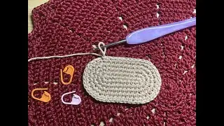 How to Crochet an Oval for beginners