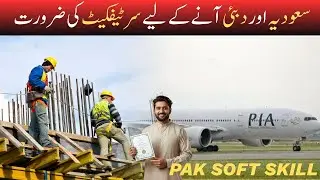 Skill Certificate For Workers in Saudi Arabia UAE And GULF |PAK Soft Skills Test Online Registration