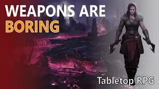 Tabletop RPG Weapon Design - DEMON ASCENDANTS