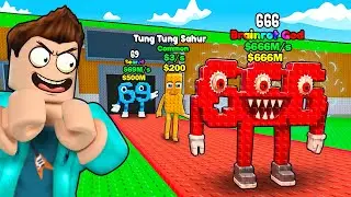 EVOLVING MY BRAINROTS INTO MUTATED VERSIONS IN STEAL A BRAINROT !!
