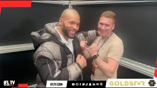 CHRIS EUBANK JR MEETS NICK BLACKWELL FOR THE FIRST TIME SINCE THEIR FIGHT NINE YEARS AGO