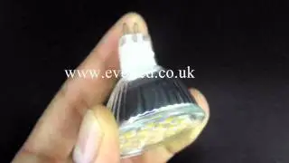 MR16 LED Spotlight 24 SMD 5050 4.5Watt With 120&deg; Beam Angle .wmv