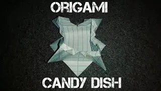 How to make a candy dish origami