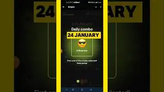 Dropee Daily Combo & Code 24 January  | Dropee Daily Combo Cards | #dropee #code #airdrop #shorts