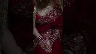 Unveiling a Stunning Bride: Wedding Magic in a Gorgeous Saree! #shorts #wedding #brideinsaree