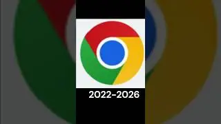CHROME LOGO EVOLUTION 😮 #shorts