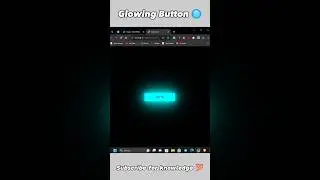Cool Button Glow effect 😁♥️ #htmlcss #csstricks #shorts #short #ytshorts #ytshorts