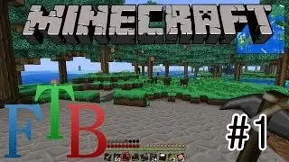 Minecraft FTB: Divey's Lets Play #1 (Direwolf20 1.6.4 Pack)