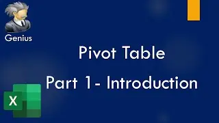 Microsoft Excel Pivot Table Introduction