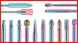 Great product -  14pcs Nail Drill Bits Set, 3/32'' Professional Diamond Carbide Cuticle Remover Dril