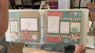 Sand, Sea and Seaside-CTMH memory keeping