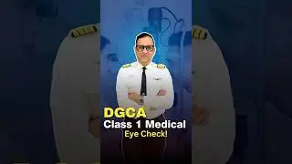 Pilot Eye Test Explained | DGCA Class 1 Medical Requirements for Pilots👁️ | Capt. Saurabh Bhatnagar