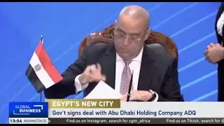 Egypt signs $35 billion deal with ADQ