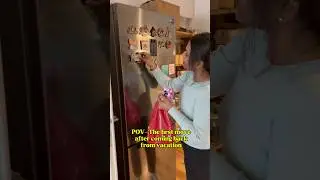 POV- first move after coming back from vacation #explore #travel #funny #fyp #souvenir #shortvideo