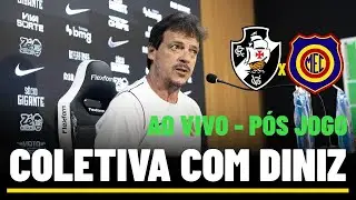 COLETIVA DO FERNANDO DINIZ AO VIVO - DIRETO DO ESTÁDIO - COLETIVA DO VASCO AO VIVO