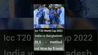 India vs Bangladesh match|| ind Won by 5 runs