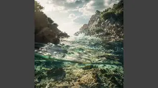 Los Beb&eacute;s Sue&ntilde;an Con Olas Del Oc&eacute;ano.