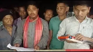 Raishya Bari block under purba potachara panchayat ck para joy kr para BJP 2 Family IPFT 41 FAMILY