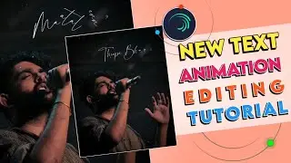 New trending lyrics animation editing Tutorial Alight motion 2021 || Awesome Beats Text animations