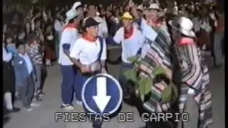 Desfile de peñas 1996 de Carpio Valladolid