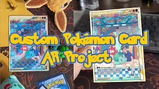 Personal Pok&eacute;mon AR Filter Project | Card Design, Animation & AR Creation