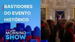 Andr&eacute; Marinho traz IMAGENS EXCLUSIVAS da POSSE de TRUMP no Capital One Arena